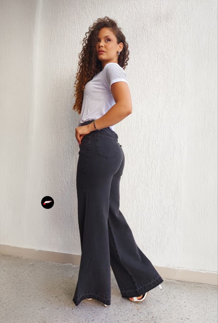 CALÇA FEMININA WIDE LEG 618920