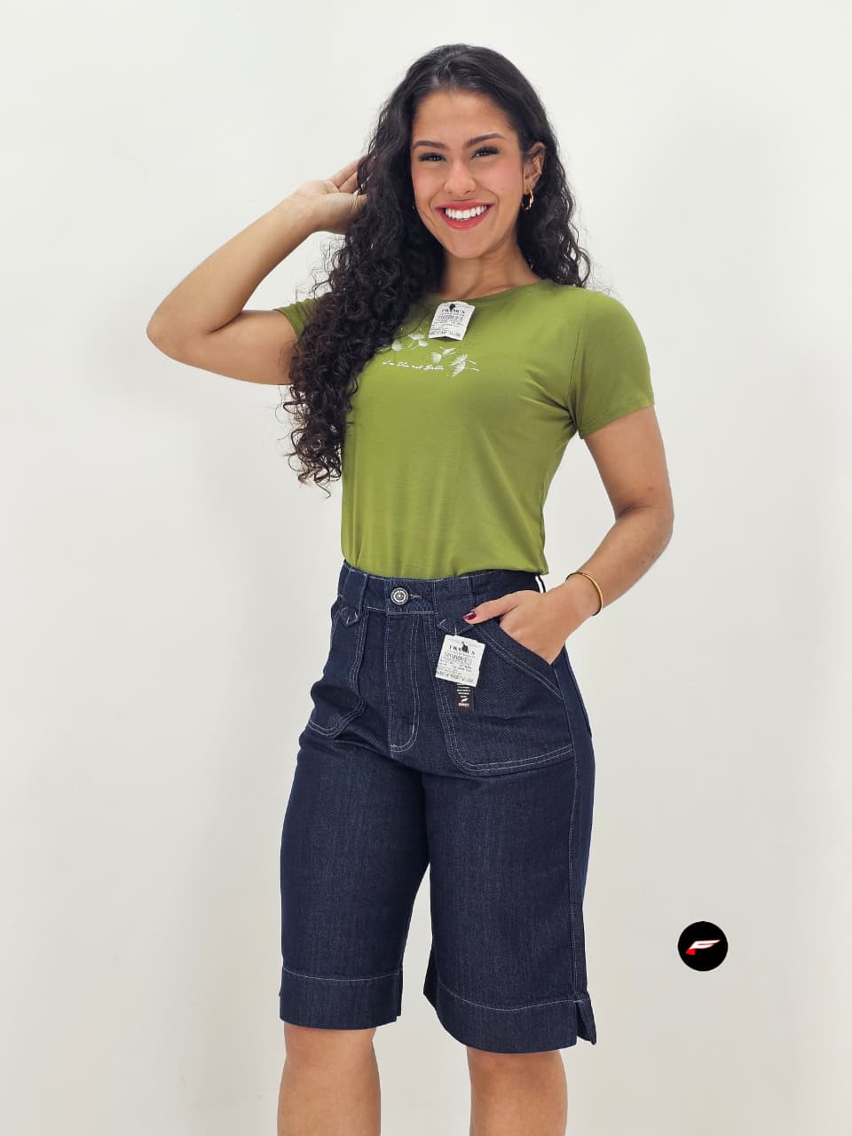 BERMUDA FEMININA JORTS 917903