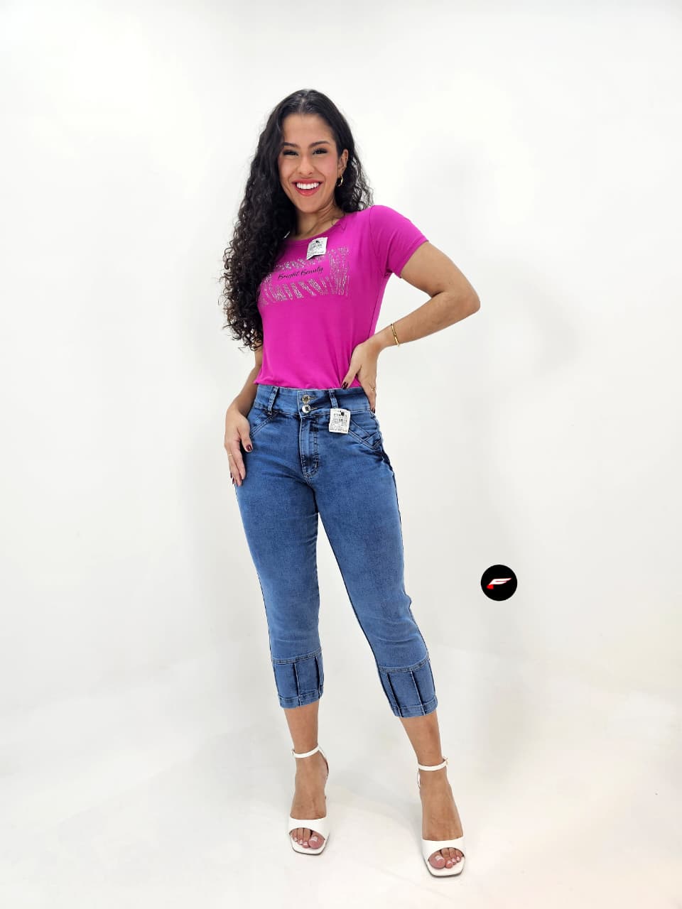 CALÇA FEMININA CAPRI 619402