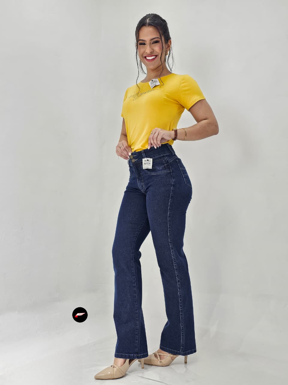 CALÇA FEMININA RETA 821914