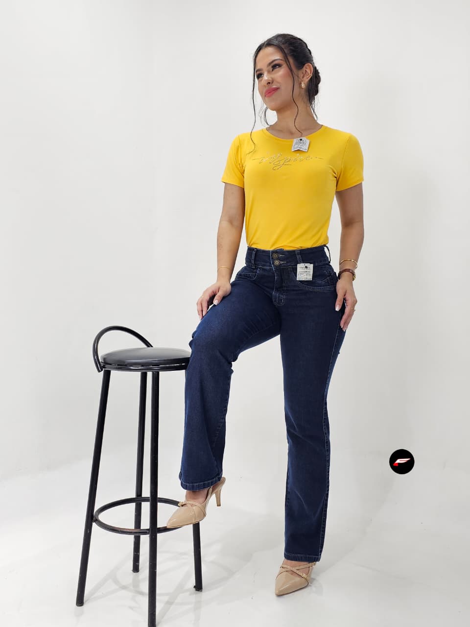 CALÇA FEMININA RETA 821914