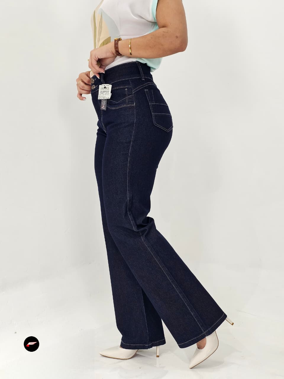 CALÇA FEMININA RETA 821913