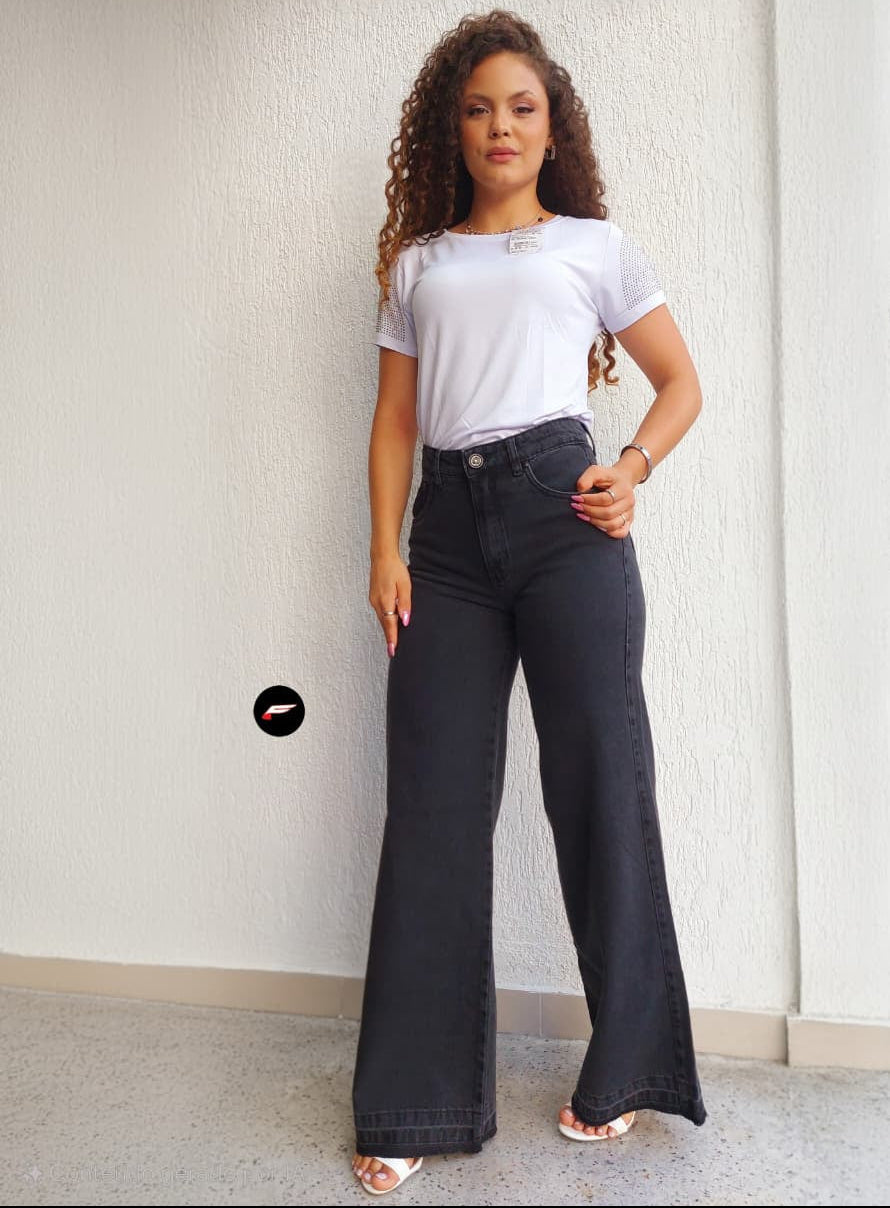 CALÇA FEMININA WIDE LEG 618920
