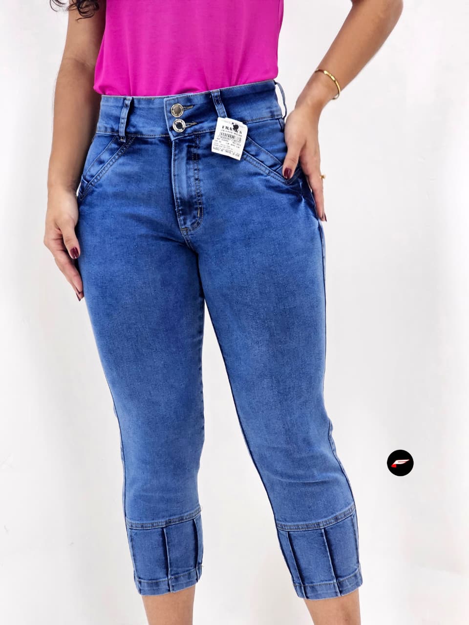 CALÇA FEMININA CAPRI 619402