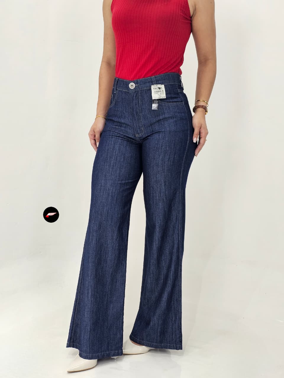 CALÇA FEMININA WIDE LEG 821915